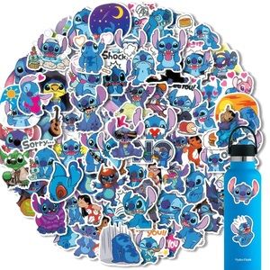 Stitch Stickers 12 Vinyl Stickers - Mystery Bundle
